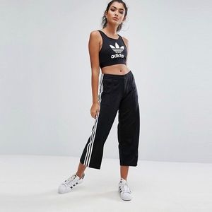 Three Striped Cropped Joggers | Poshmark